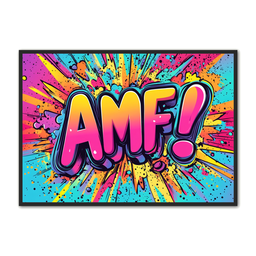 AMF 3 - Gamer Plakat