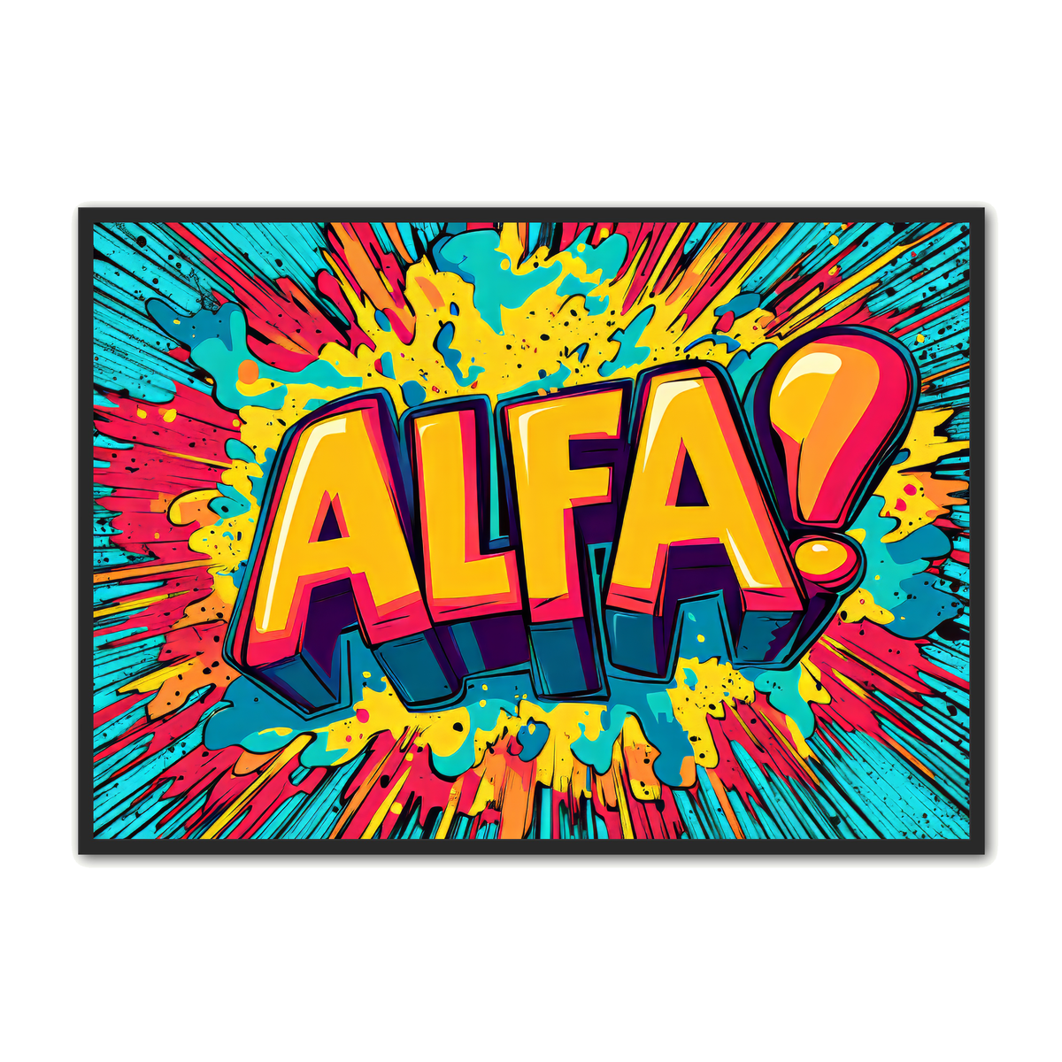 ALFA 4 - Gamer Plakat