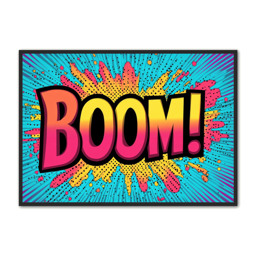 BOOM 1 - Gamer Plakat