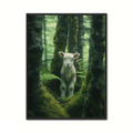 Baby Lam Plakat 2 - Børneplakat