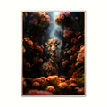 Floral GiraFantasia Plakat Zoom 4 - Giraf Plakat 3