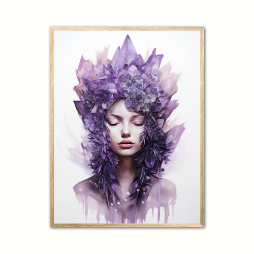 Ametyst Nr. 14 - Krystal plakat