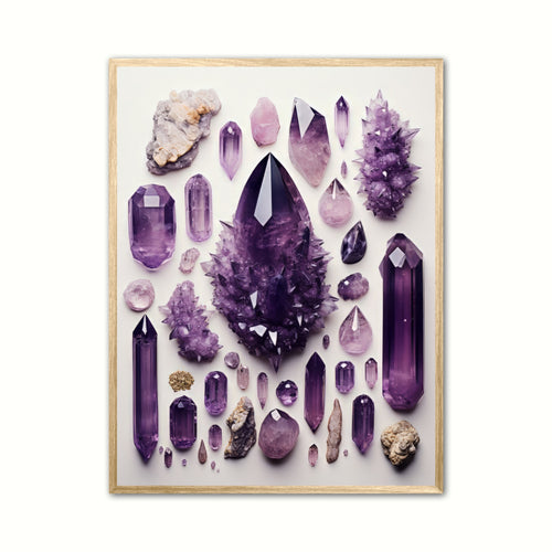 Ametyst Nr. 11 - Krystaller