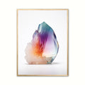 Regnbue Fluorit Nr. 13 - Krystal plakat