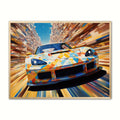 Racecar Fantasy plakat