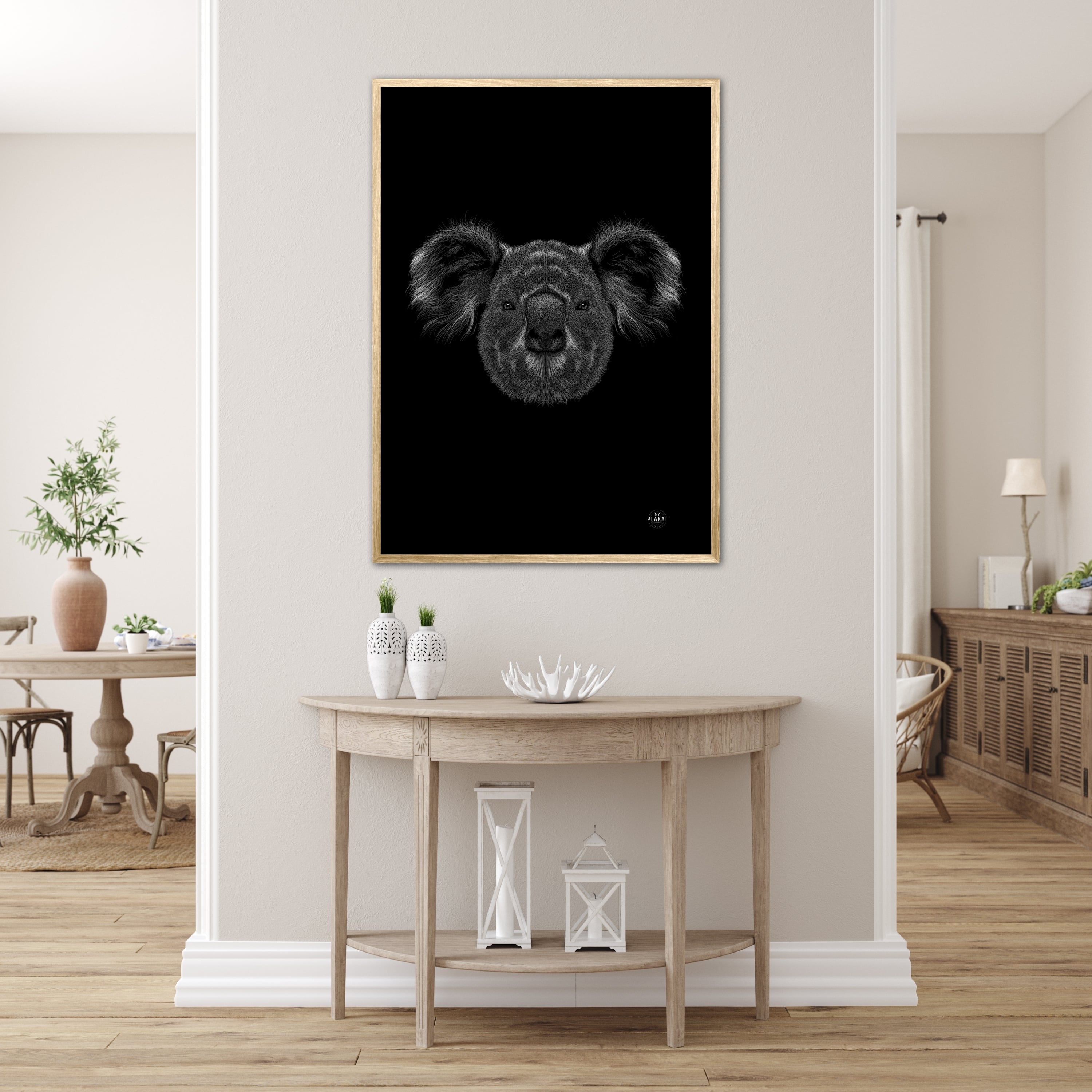 Koala - Scribble plakat
