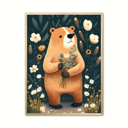 Blomstertid Nr. 1 - Illustration