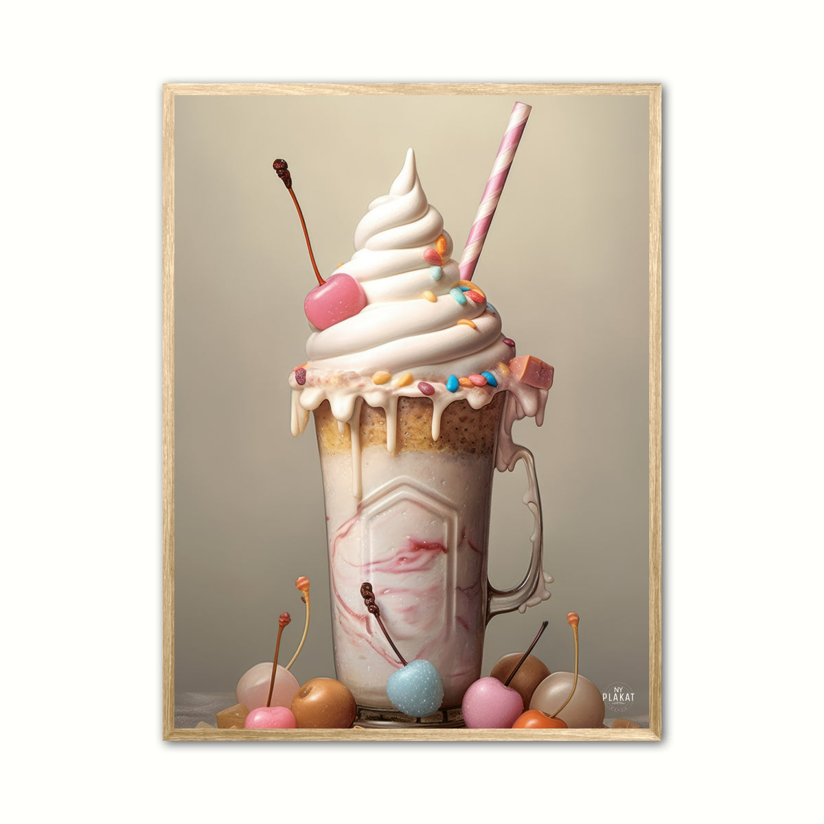 Milkshake No. 4 - Plakat