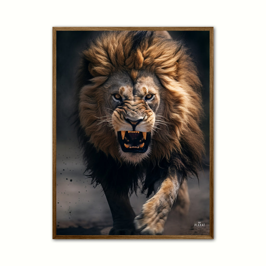 Løve plakat 10 - Wild Life