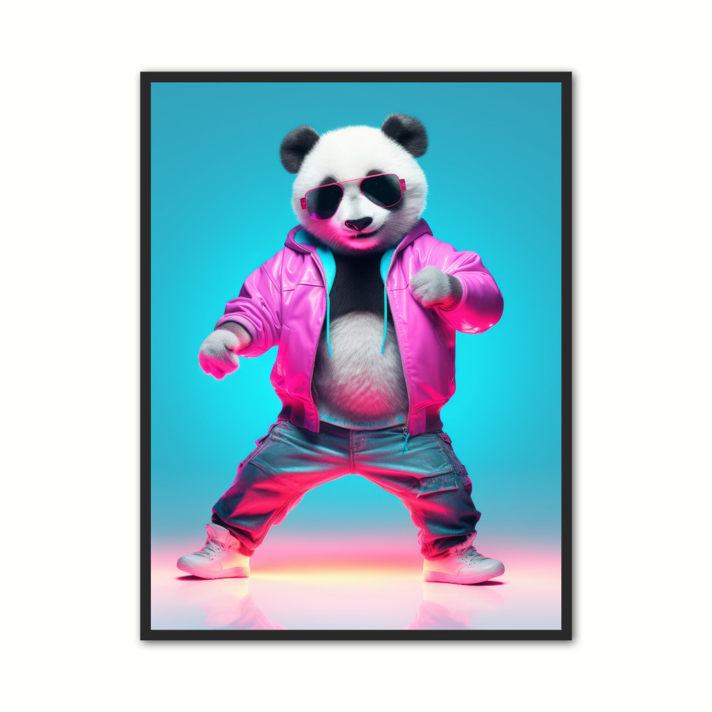 Panda Plakat 17 - Børneplakat