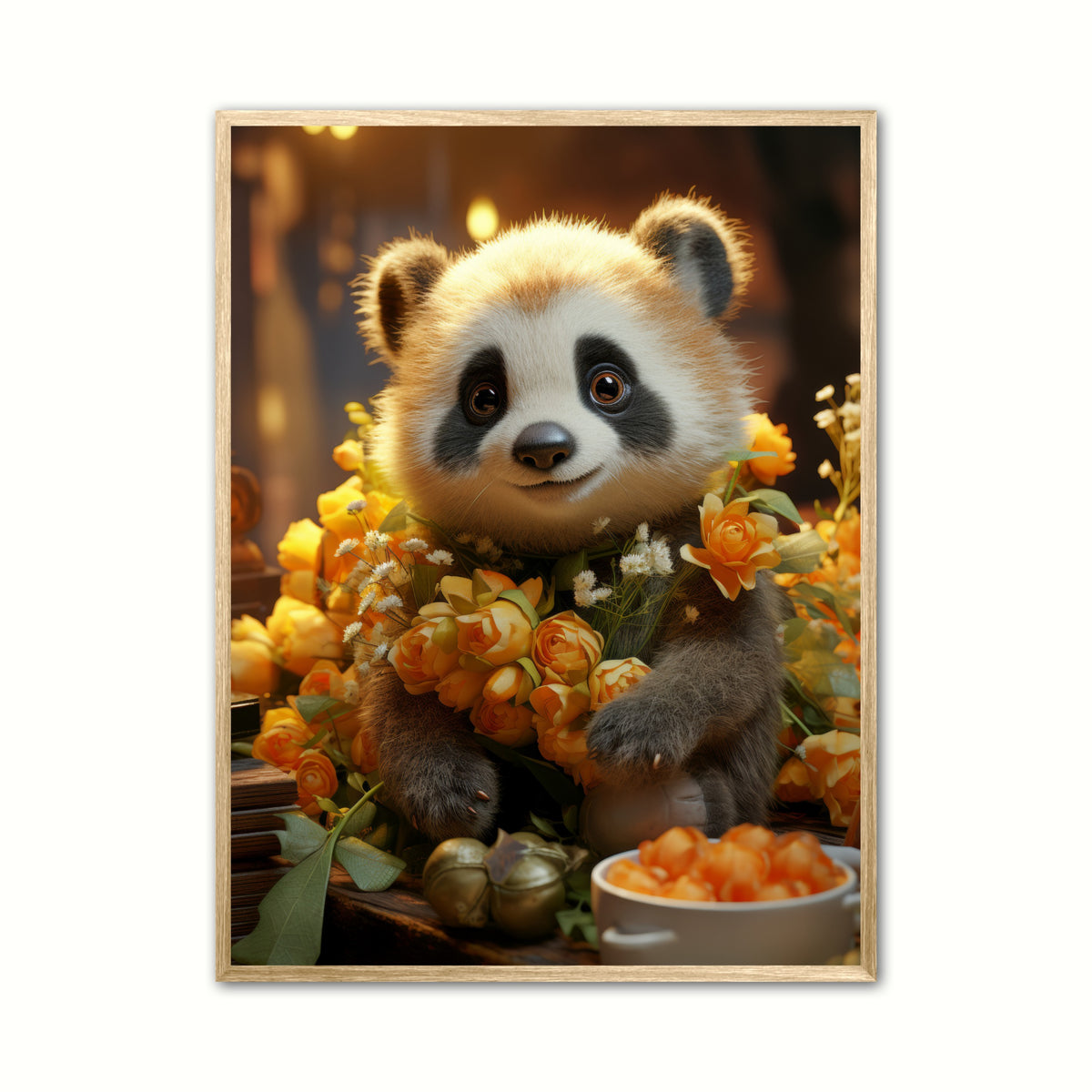 Panda Plakat 27 - Børneplakat