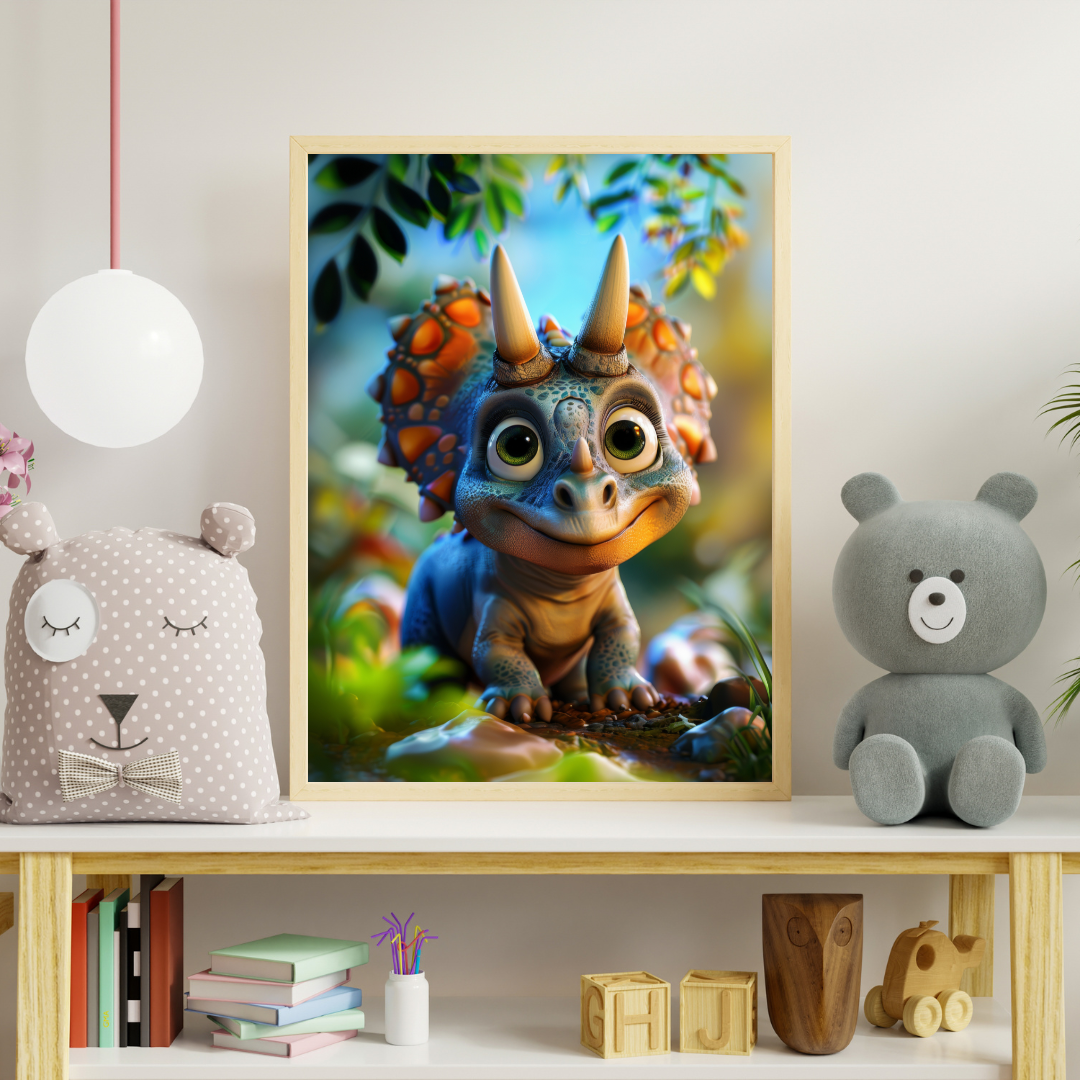 Dinosaur Plakat 22 - Børneplakat
