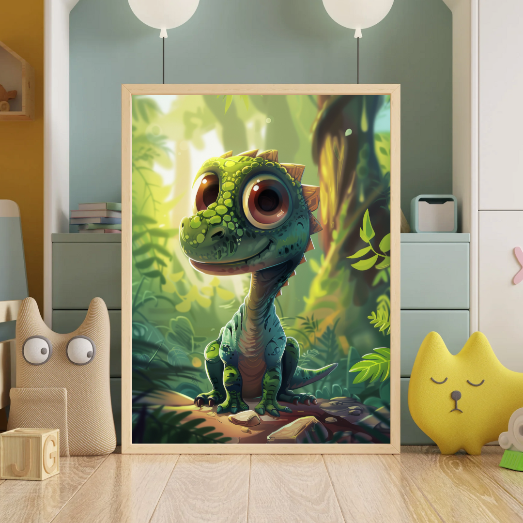 Dinosaur Plakat 11 - Børneplakat
