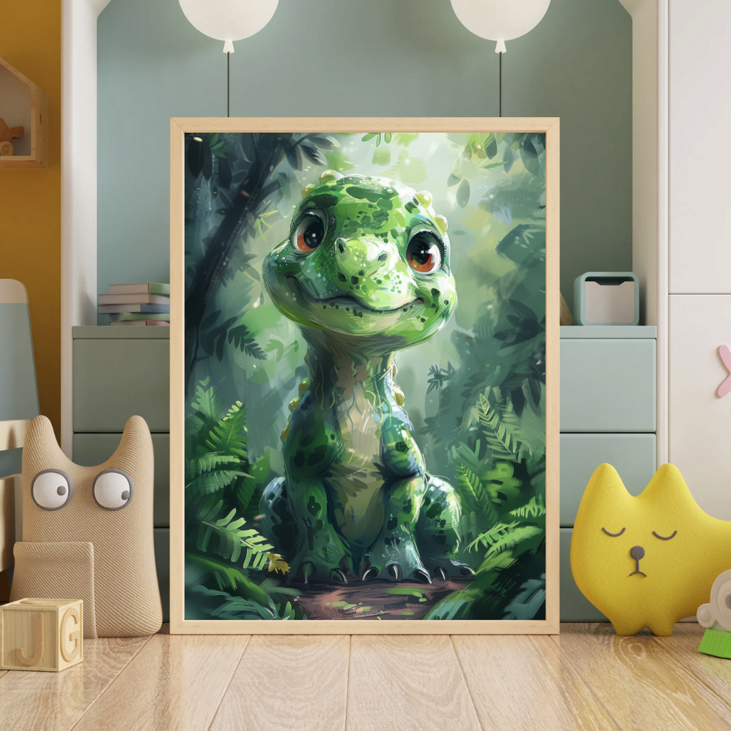 Dinosaur Plakat 14 - Børneplakat