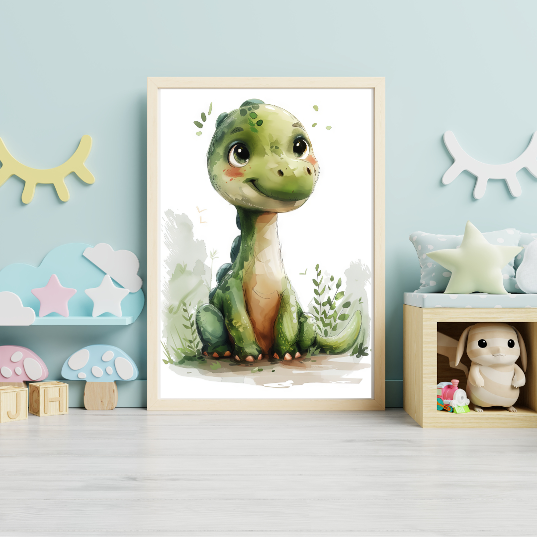 Dinosaur Plakat 12 - Børneplakat