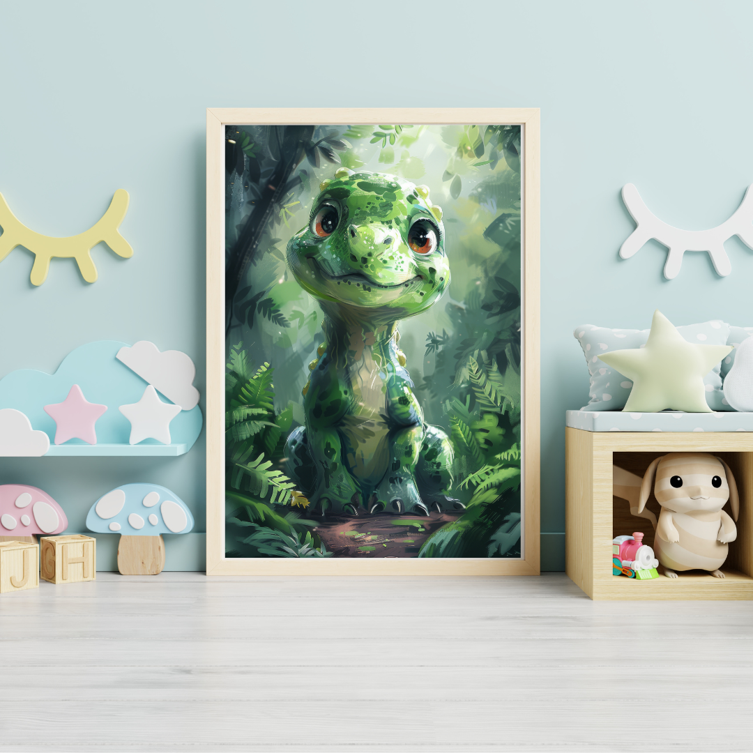 Dinosaur Plakat 14 - Børneplakat