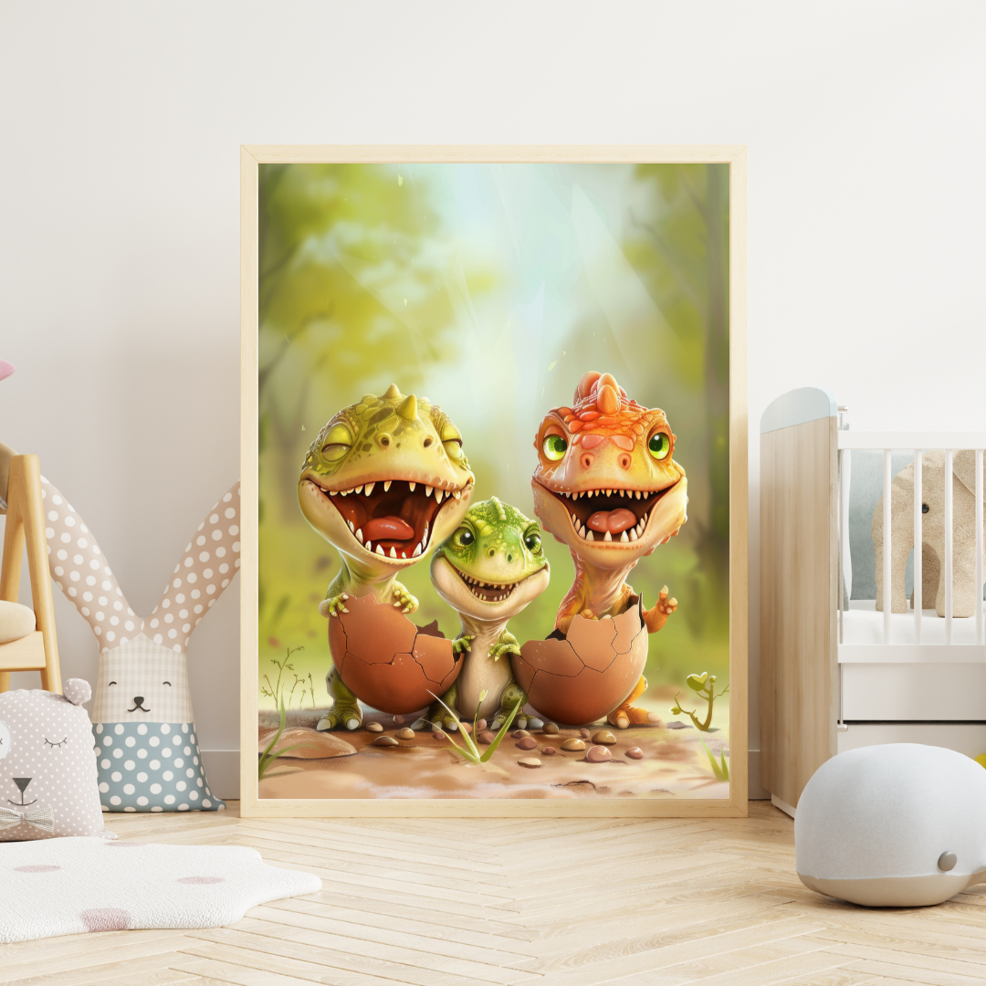 Dinosaur Plakat 9 - Børneplakat