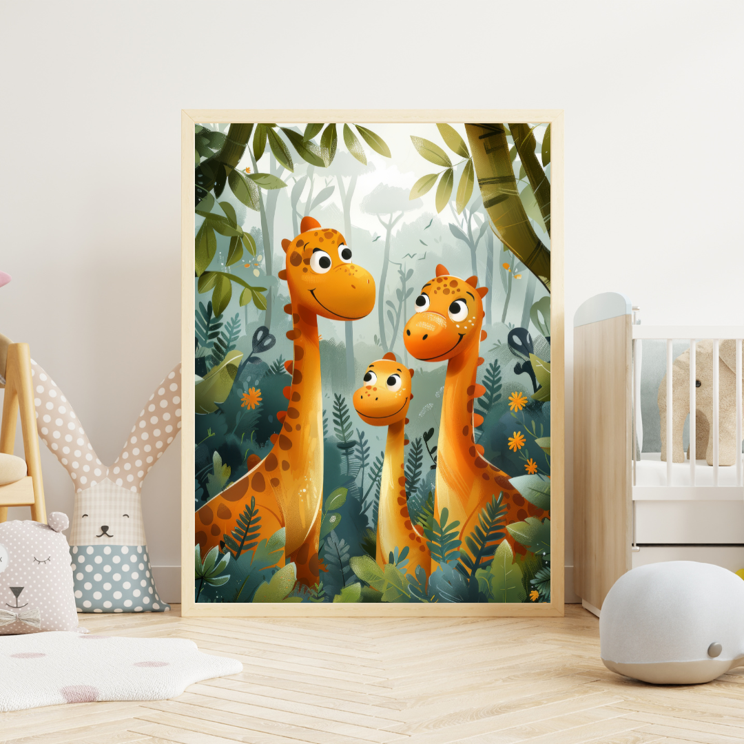 Dinosaur Plakat 8 - Børneplakat