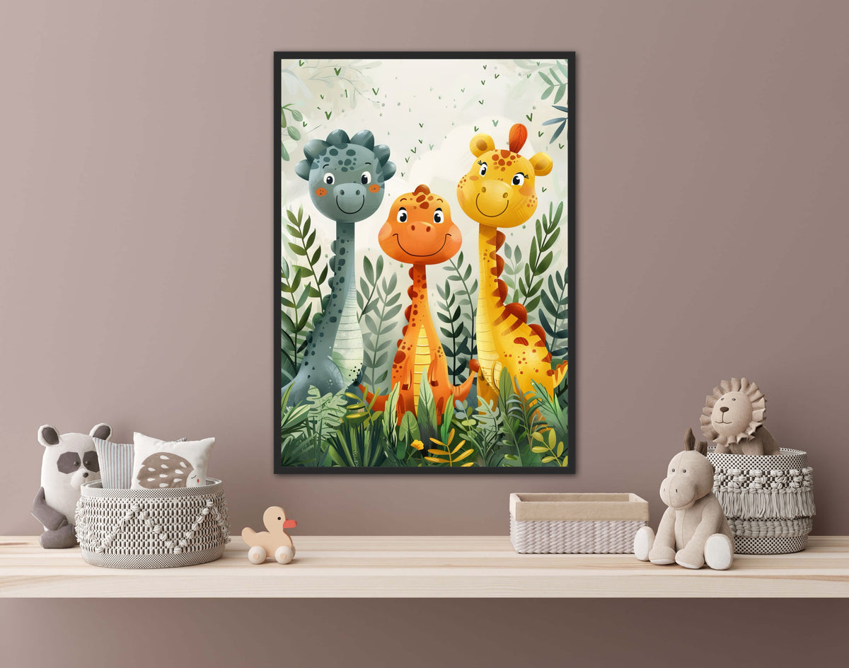 Dinosaur Plakat 7 - Børneplakat