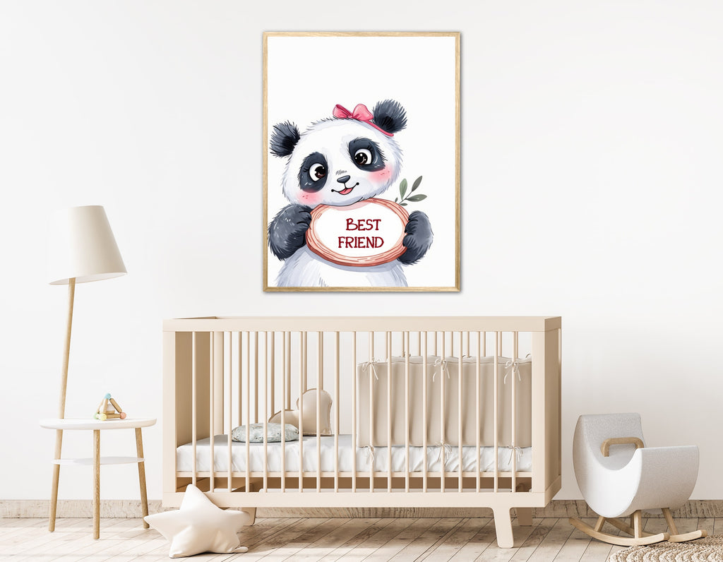 Panda Plakat 9 - Best Friend