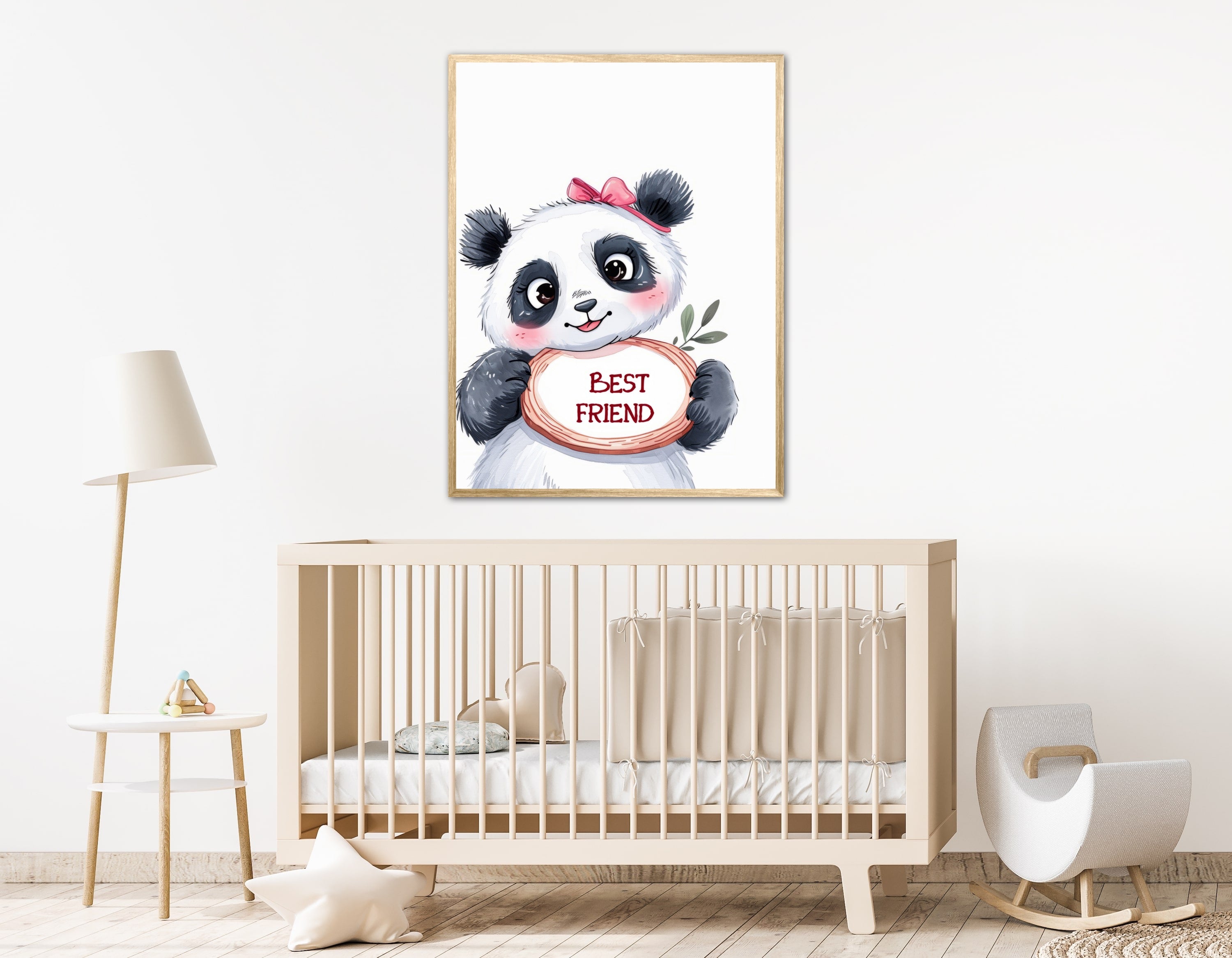 Panda Plakat 9 - Best Friend