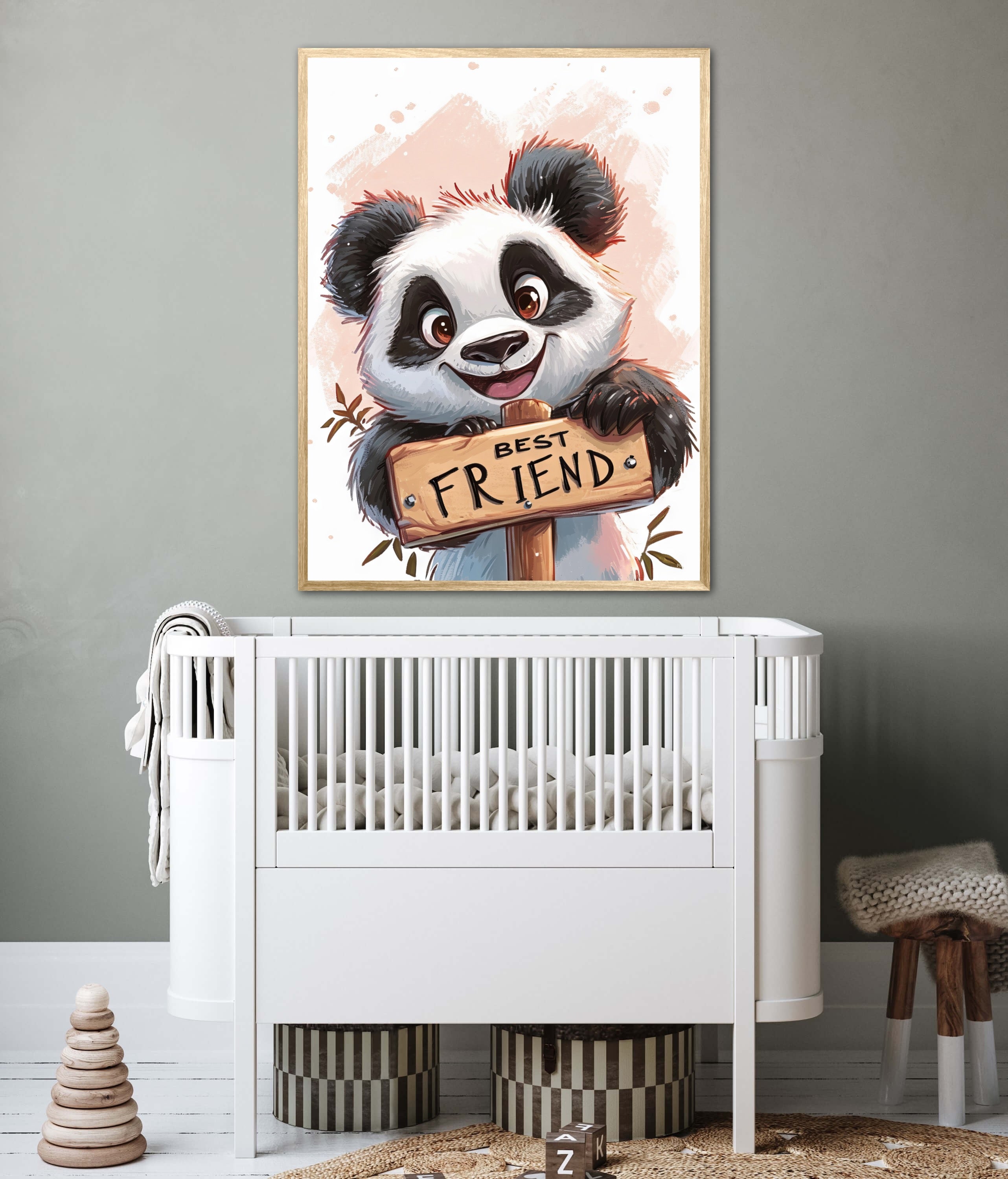 Panda Plakat 8 - Best Friend