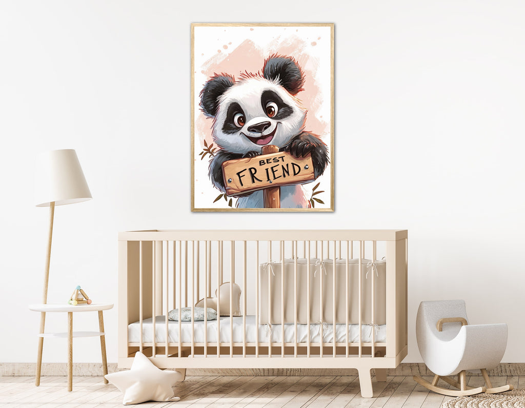 Panda Plakat 8 - Best Friend