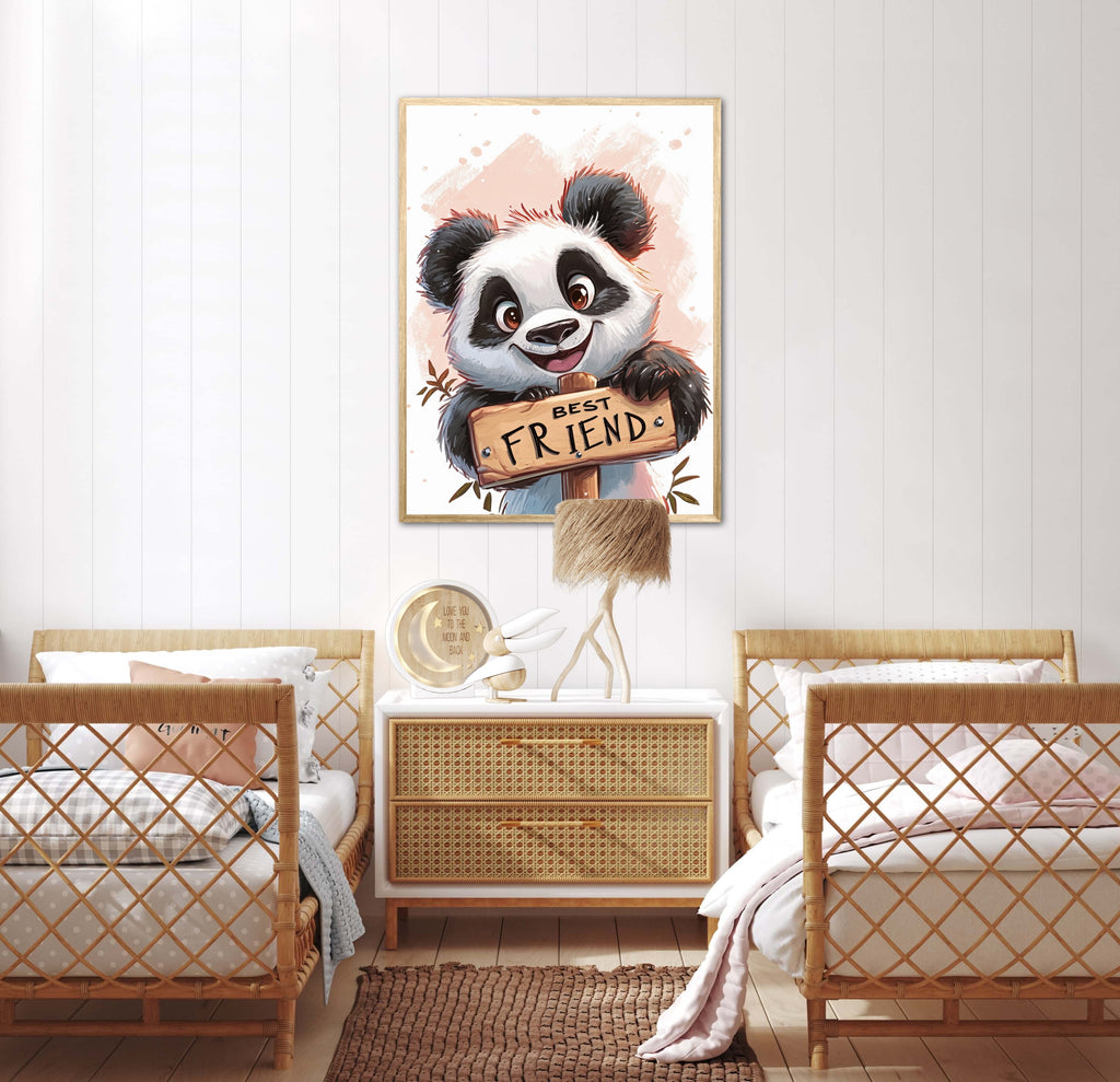 Panda Plakat 8 - Best Friend