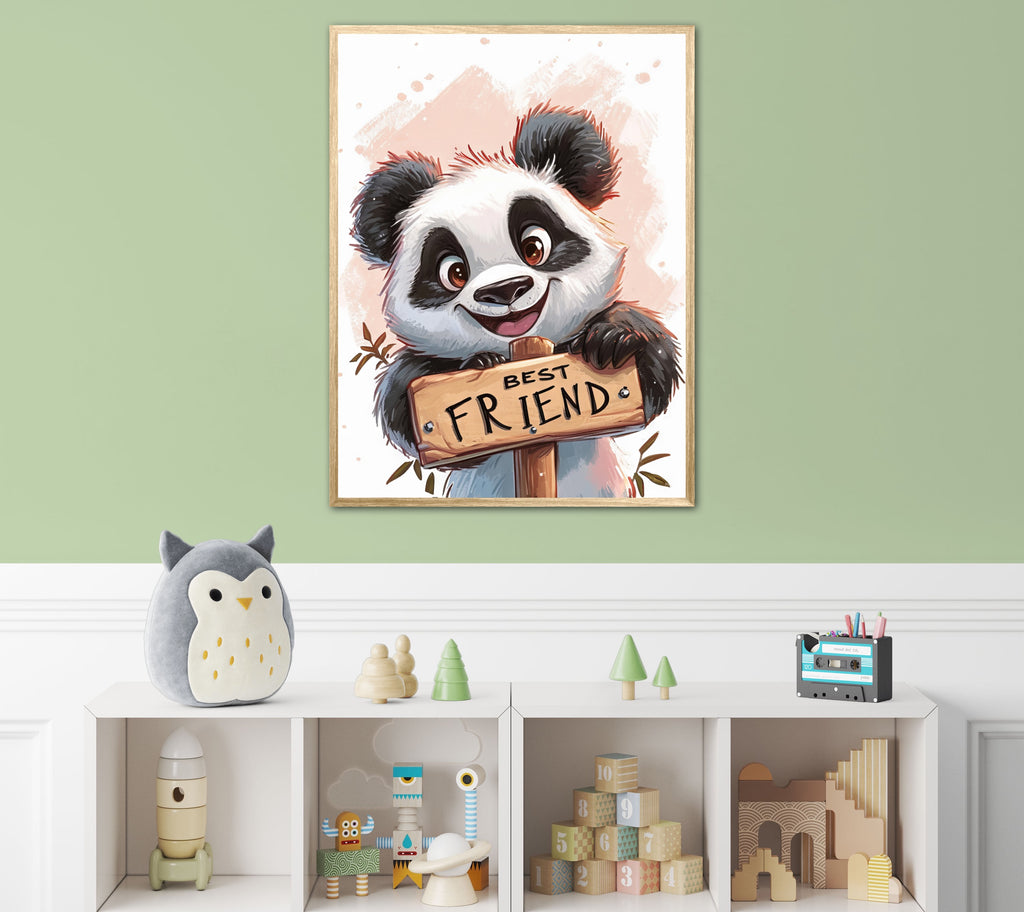 Panda Plakat 8 - Best Friend