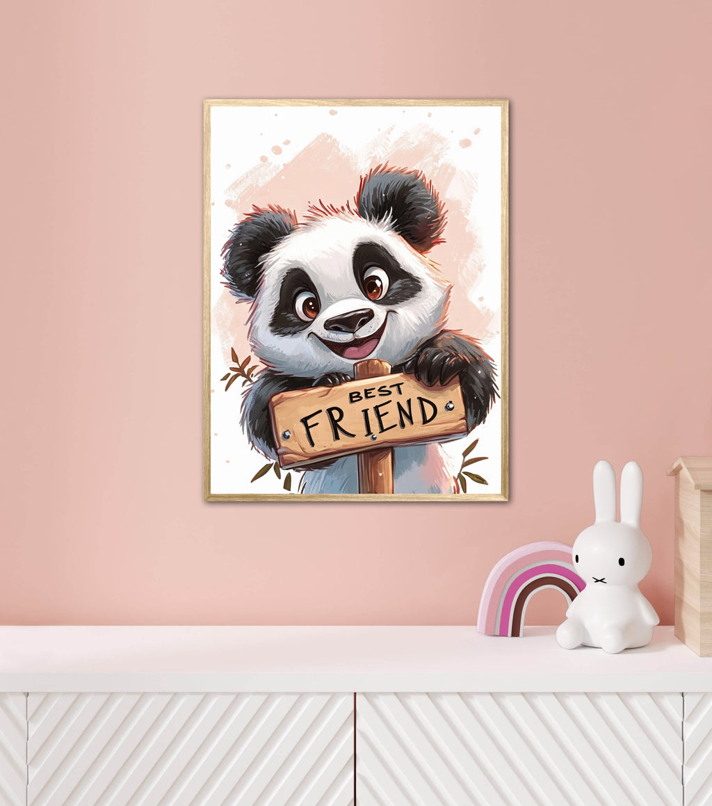 Panda Plakat 8 - Best Friend