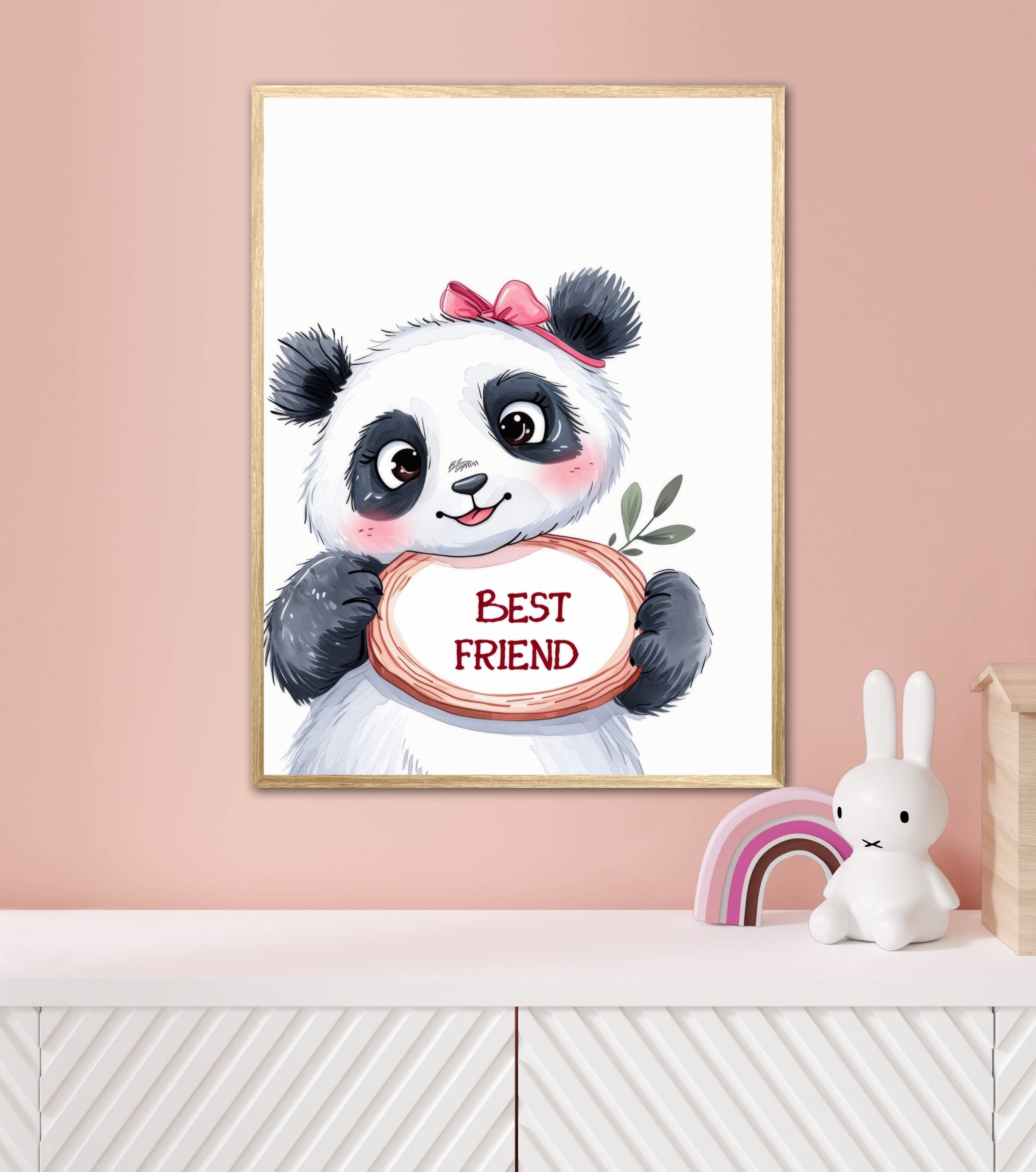 Panda Plakat 9 - Best Friend