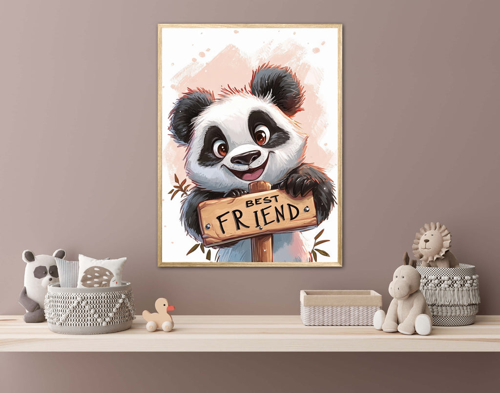 Panda Plakat 8 - Best Friend