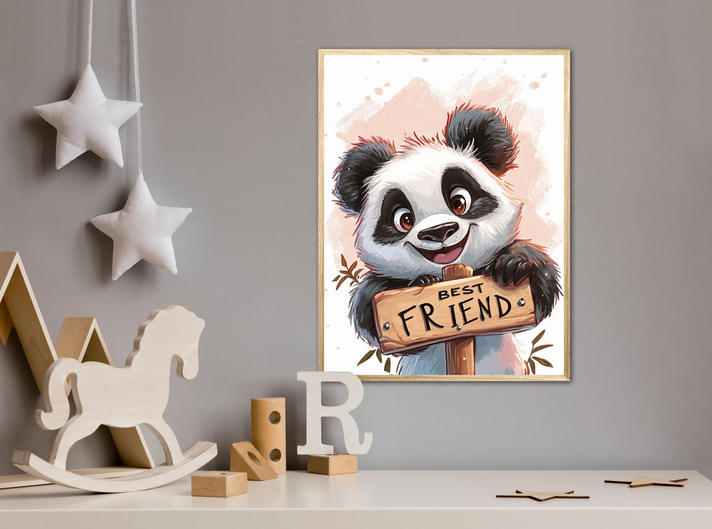 Panda Plakat 8 - Best Friend