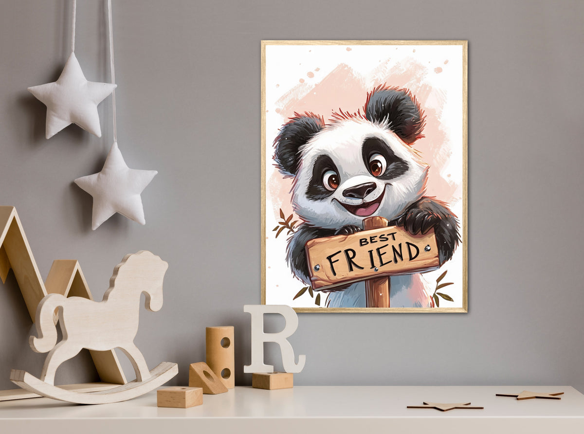 Panda Plakat 8 - Best Friend