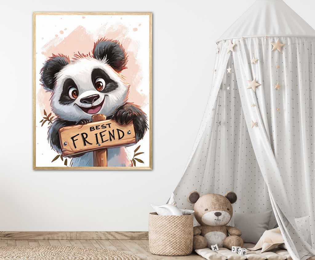 Panda Plakat 8 - Best Friend