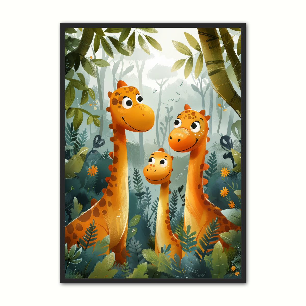 Dinosaur Plakat 8 - Børneplakat