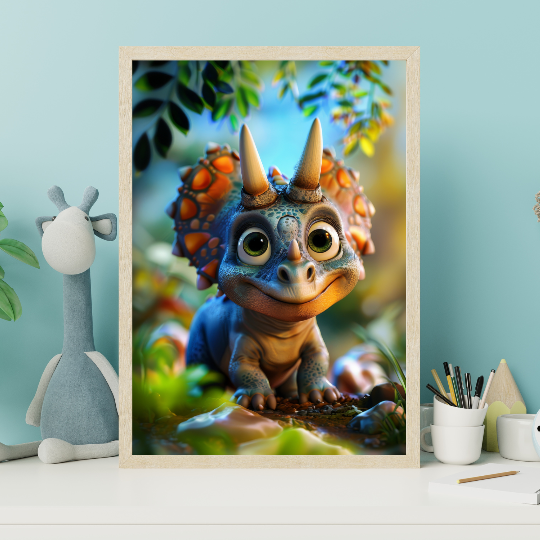Dinosaur Plakat 22 - Børneplakat
