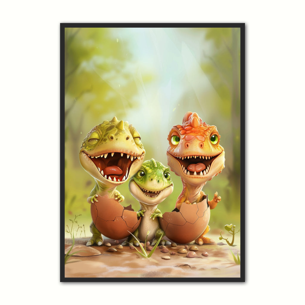 Dinosaur Plakat 9 - Børneplakat
