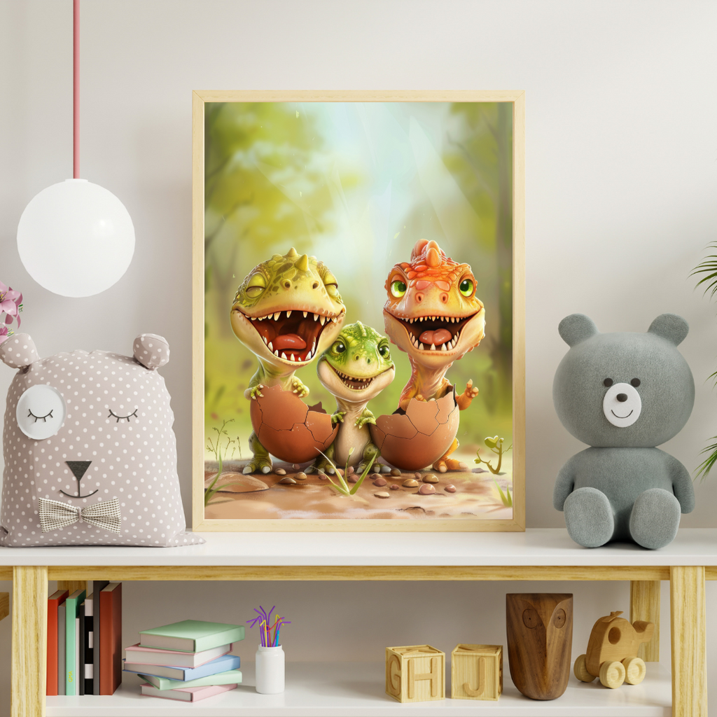 Dinosaur Plakat 9 - Børneplakat