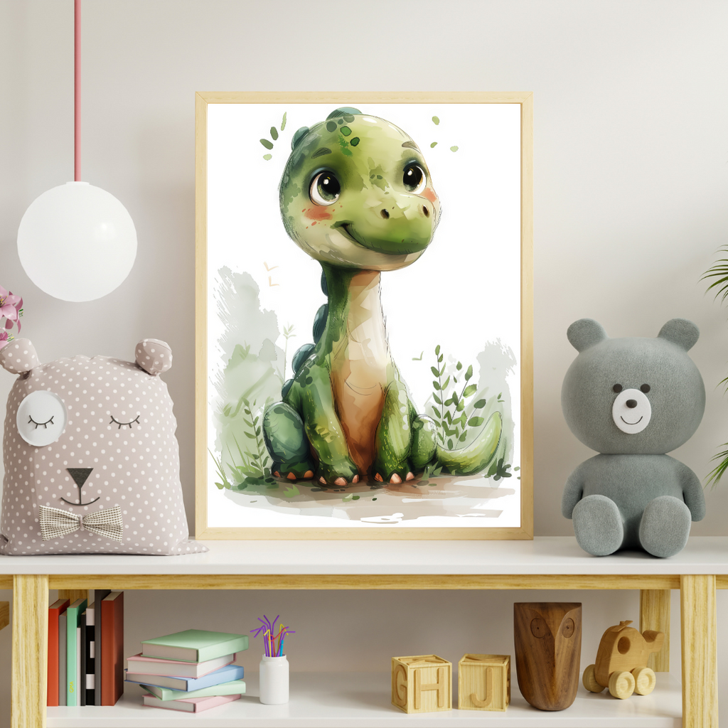 Dinosaur Plakat 12 - Børneplakat