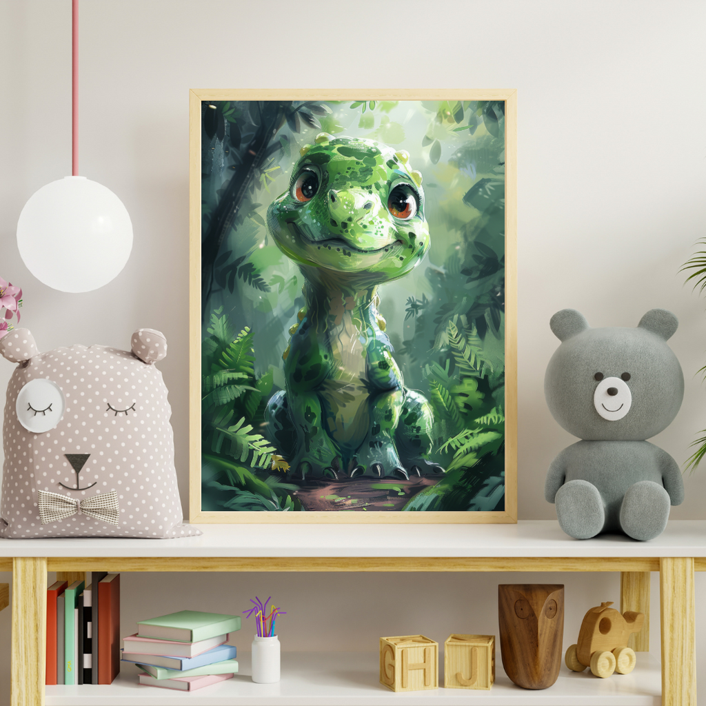 Dinosaur Plakat 14 - Børneplakat