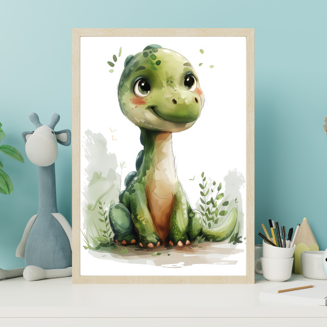Dinosaur Plakat 12 - Børneplakat