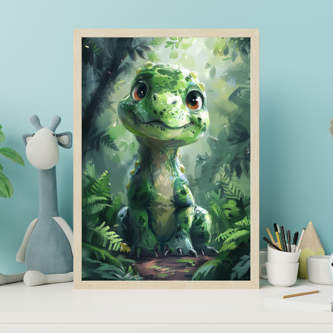 Dinosaur Plakat 14 - Børneplakat