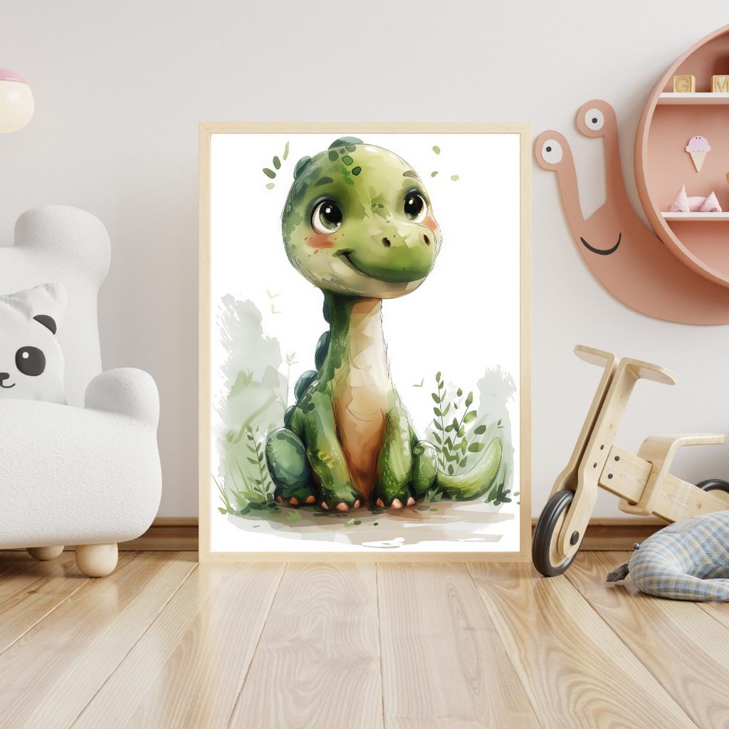 Dinosaur Plakat 12 - Børneplakat