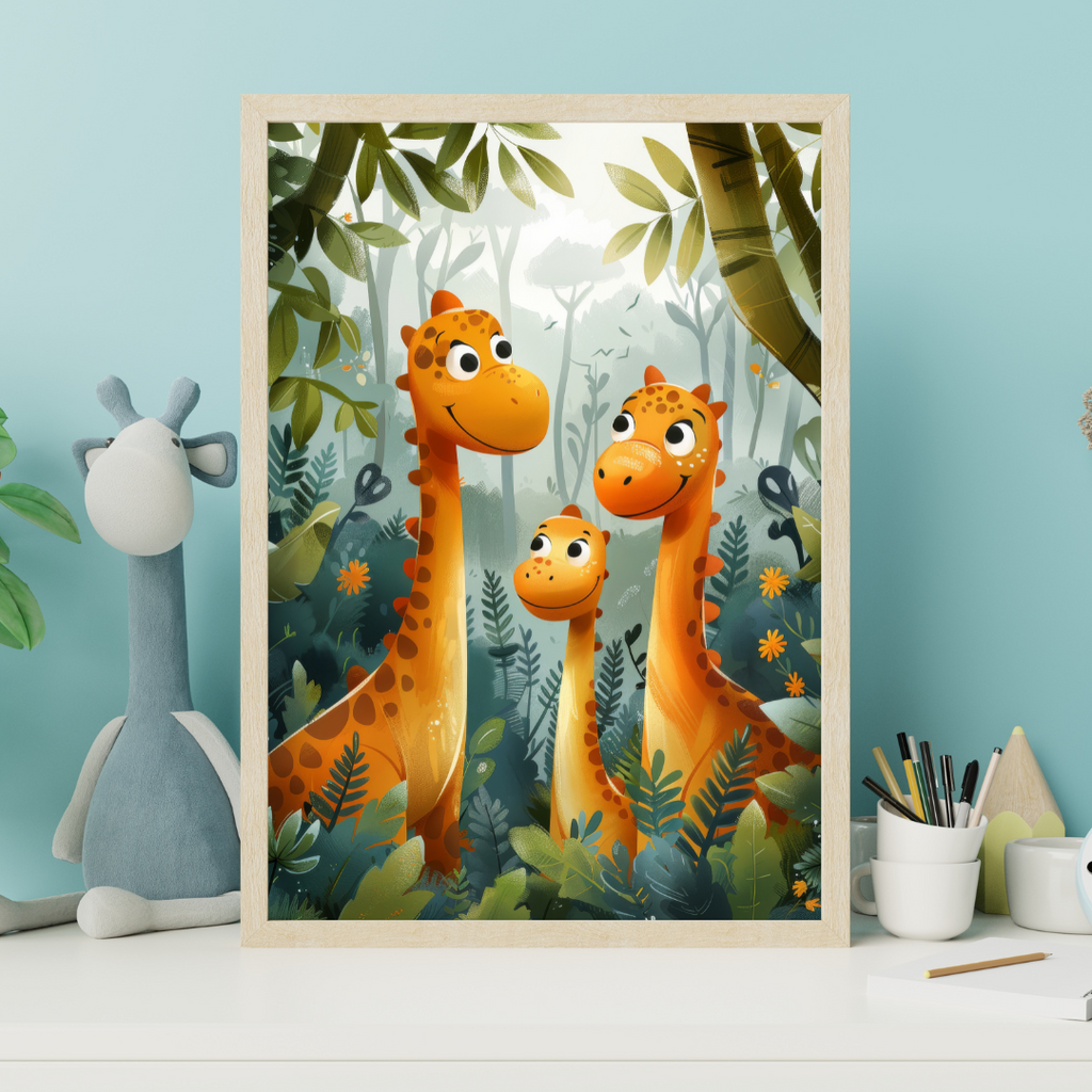 Dinosaur Plakat 8 - Børneplakat