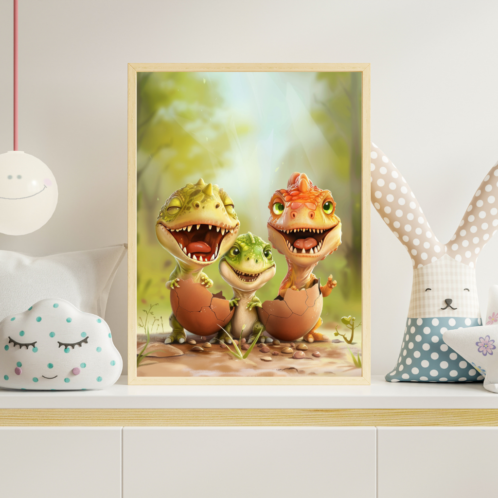 Dinosaur Plakat 9 - Børneplakat