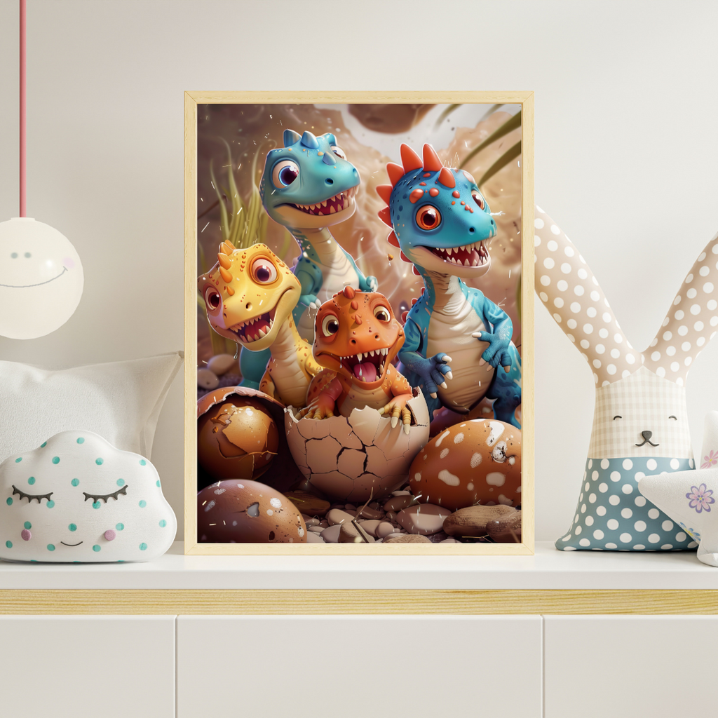 Dinosaur Plakat 10 - Børneplakat