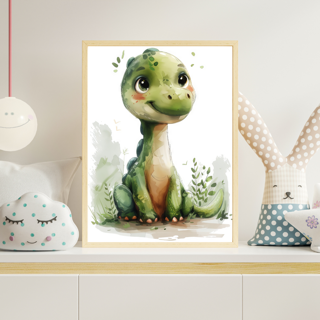 Dinosaur Plakat 12 - Børneplakat