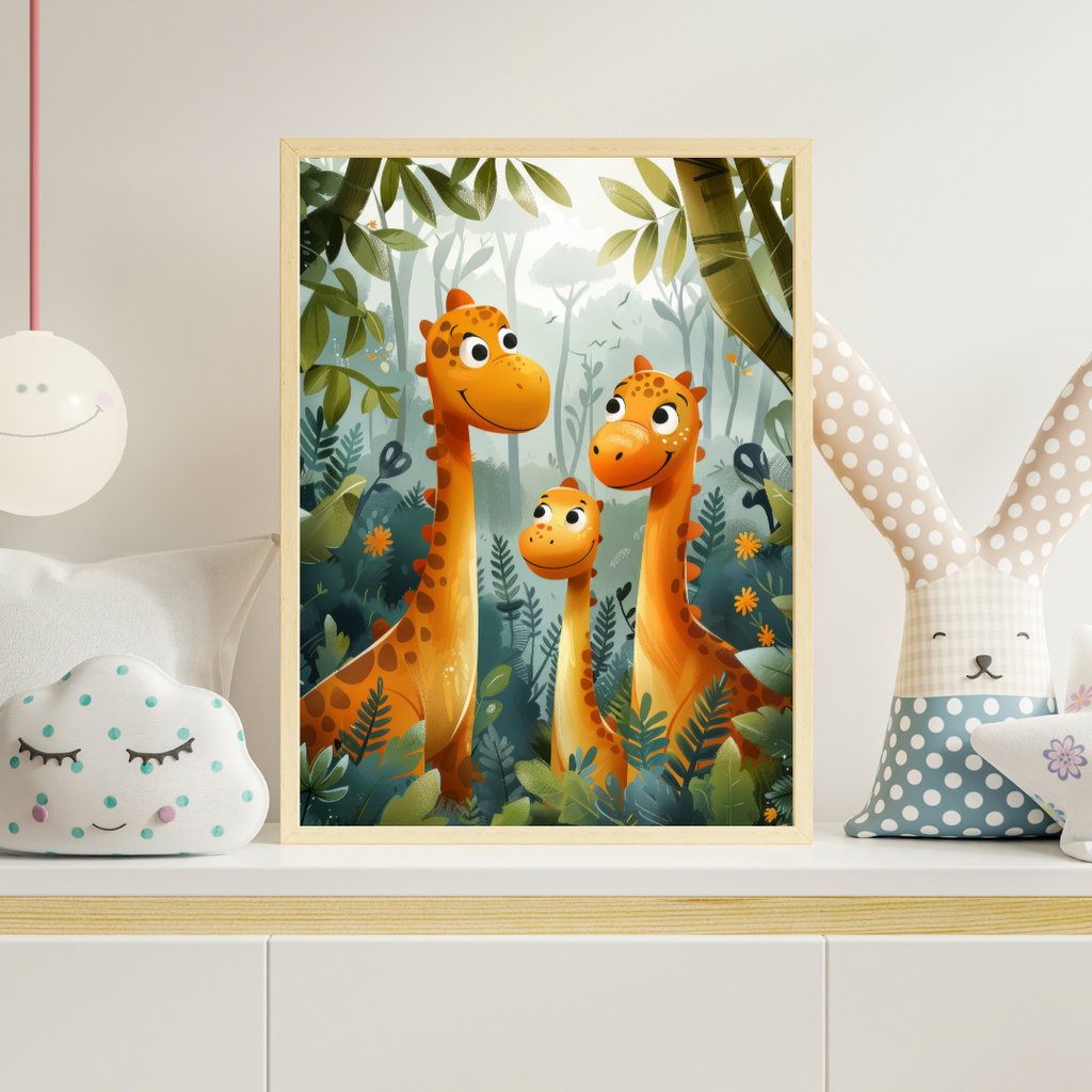 Dinosaur Plakat 8 - Børneplakat
