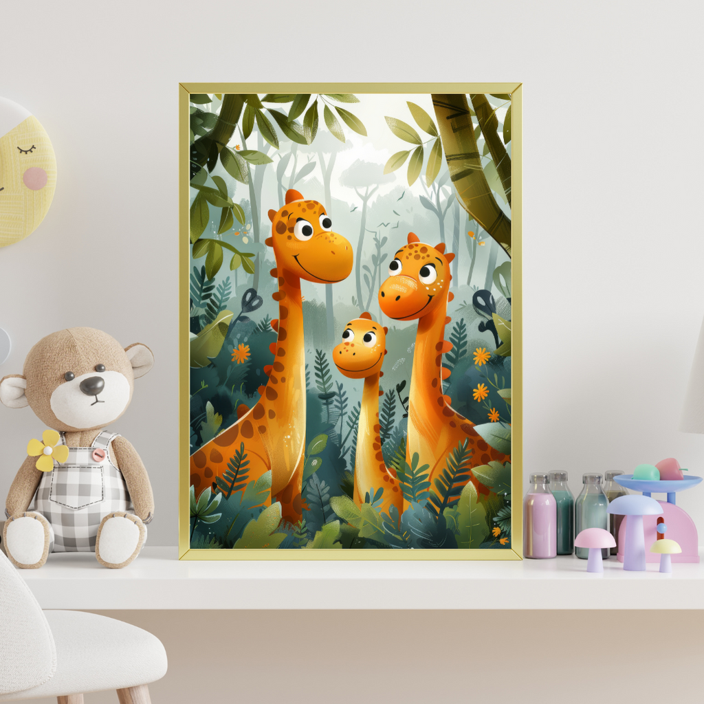 Dinosaur Plakat 8 - Børneplakat